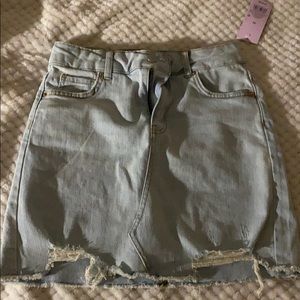 Denim skirt